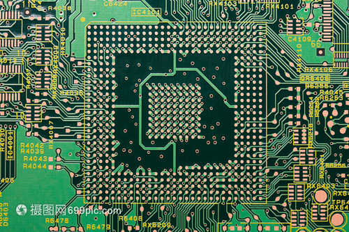 電路板特寫 探索集成電路設計的精密世界